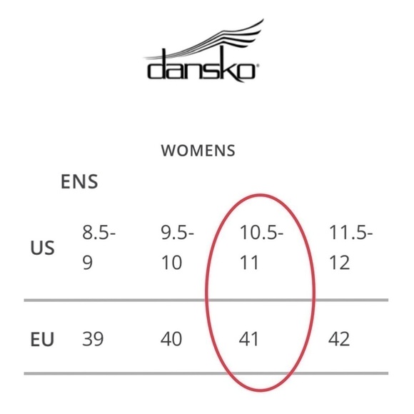 Dansko Abigail Black Leather Shoes Euro Size 41 = US 10.5-11 Embroidered Leaves - Picture 11 of 15